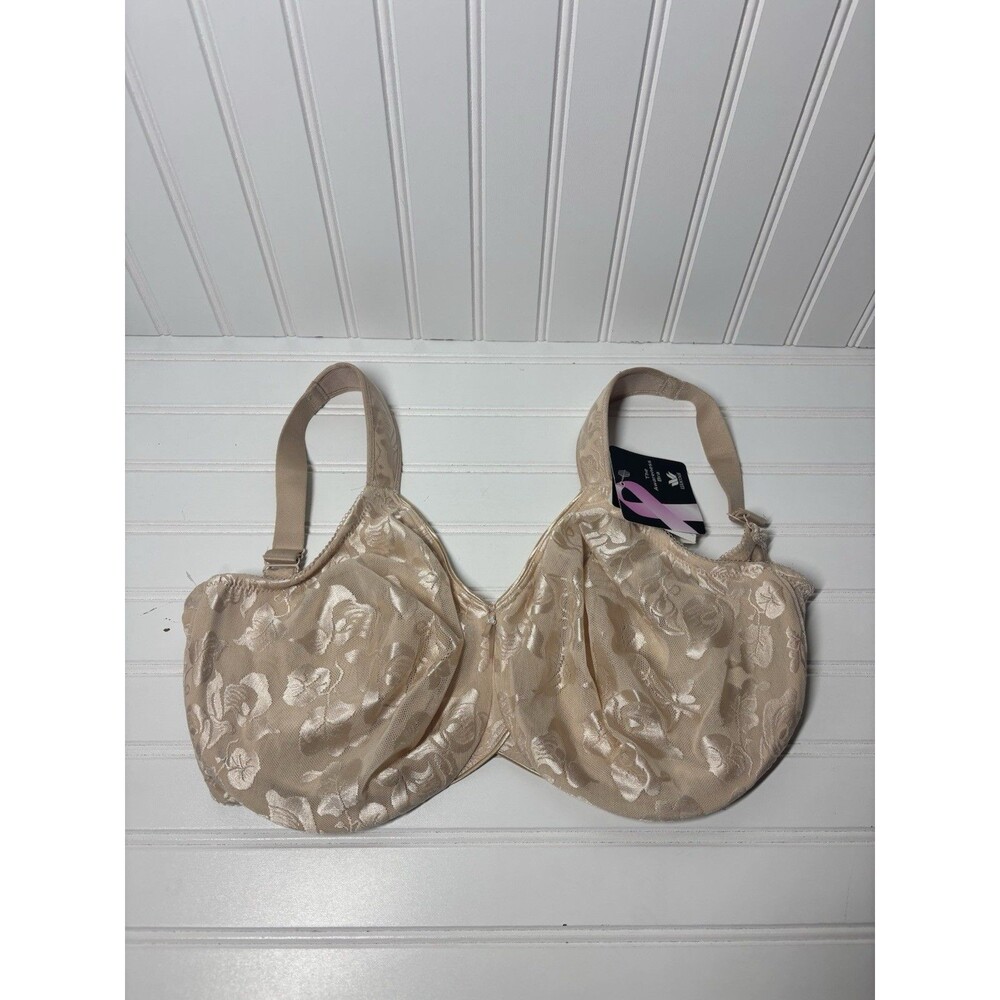 Wacoal 34I Bra Nude Full Figure Awareness Underwire 85567 Back Closure NEW